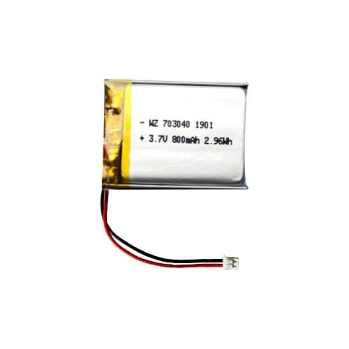 703040-800mah audio battery mobile audio lithium battery Bluetooth audio polymer battery