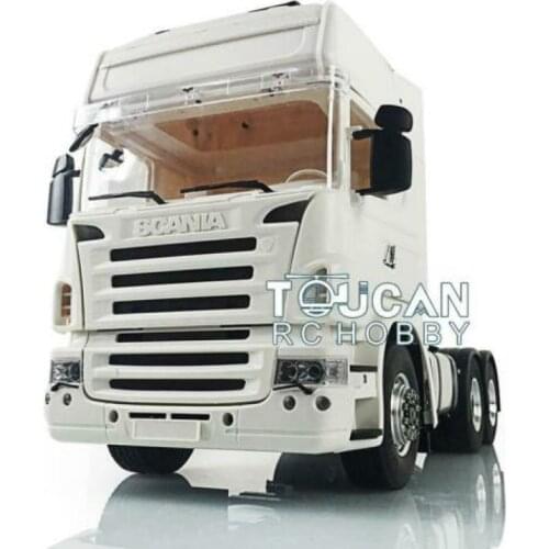 LESU 1/14 RC 6*6 Metal Chassis Sca Cabin Tractor Truck THZH0314-SMT4