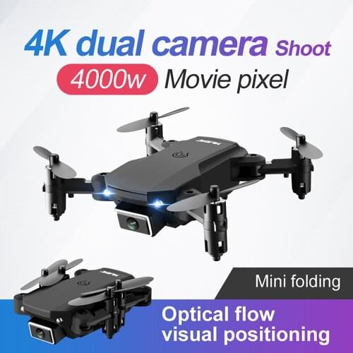 S66 FPV Mini Drone With Camera HD RC Foldable Drone 4K Professional Wifi Double Camera Drones Quadcopter RC Drone Mini Toys#g4