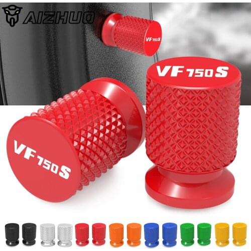 Motorcycle CNC FOR HONDA VF750 S Tyre Rim Air Port Cover VF750S SABRE 1982-1986 1985 Tire Valve Wheel Stem Cap Dustproof Covers