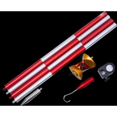 NEW 360 Mini Prism with 4 poles for Total Station