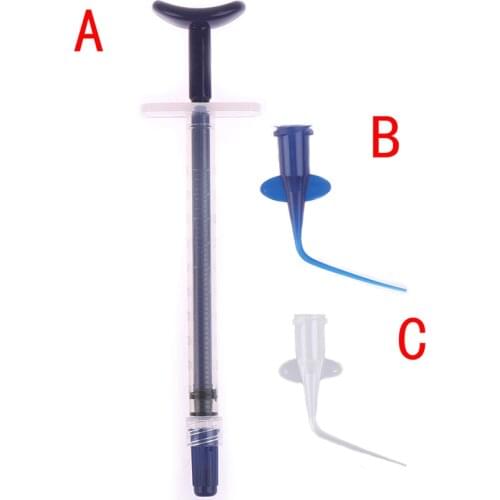 Irrigation Rinse Tips teeth Flexible Composite Resin Dental Irrigation Syringe