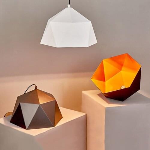 Nordic Wrought Iron Retro E27 Pendant Lights,Black and White Lampshade Retro Restaurant Living Room Pendant Lamp