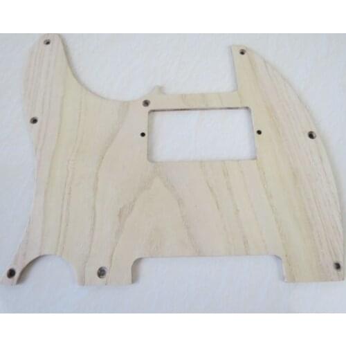 1Pcs hand-made left Solid Ailanthus wood Telecaster Guitar Tele Pickguard #3083