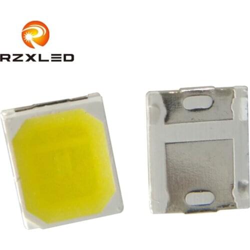 100PCS/Lot LED 0.5W 6V White 6000K 5000K 5500K 5700K 2835Package Chip For Bulb module Strips