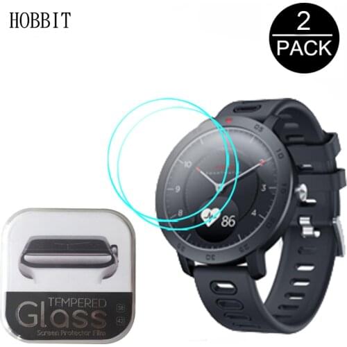 2PCS For Zeblaze High Quality Clear Anti-Scratch Glass For Zeblaze Hybrid Smartwatch Screen Protector Water-proof Tempered Glass