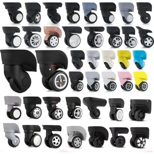 Trolley luggage trunk caster accessories wheel pulley password suitcase luggage box universal wheel replacement repair part