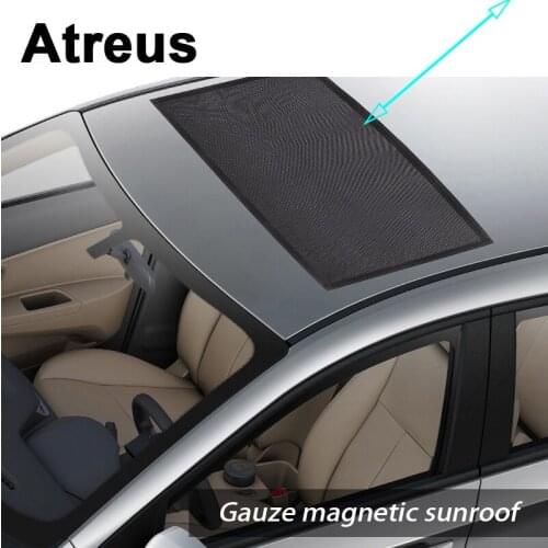 Atreus Car Top Roof Sunroof Window Sun Shade Visor Curtain Covers For Mercedes benz W204 W203 W211 AMG Mini cooper Skoda octavia