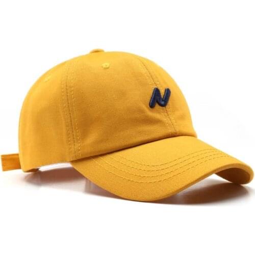 Unisex Baseball Cap For Women Mens Baseball Caps with N Letter Suede Snapbacks Adjustable Summer Visors Cap gorras de béisbol