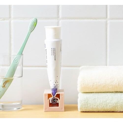 Bathroom Accessories Set Rolling Toothpaste Squeezer Tube Toothpaste Tooth Paste Squeezer Dispenser Creative Toothpaste Holder