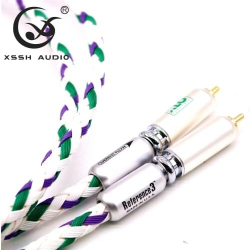 XSSH Audio YIVO Hifi H-end 2 RCA to 2 RCA Cable XLO reference 3 Signature edition series R3 RCA Second - hand Audio Extension Co