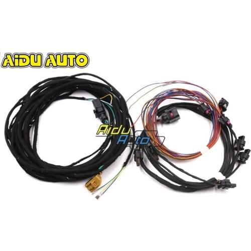 Front Parking & Park Assist PLA 2 .0 UPGRADE 4K TO 12K Cable Wire harness For VW Tiguan 5N