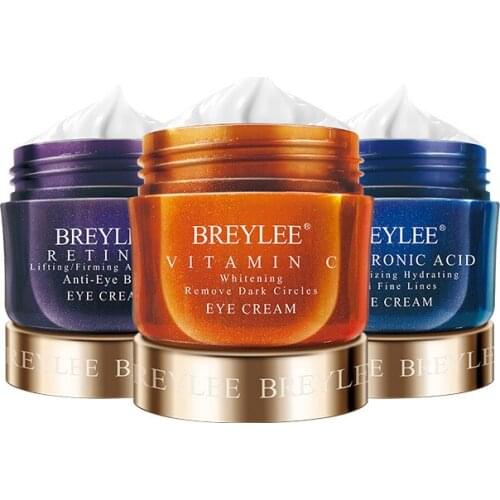 Vitamin C Eye Cream 20ml Retinol Eye Cream 20ml Hyaluronic Acid Eye Cream 20ml Remover Dark Circles Eye Bag Reduces Eye Lines