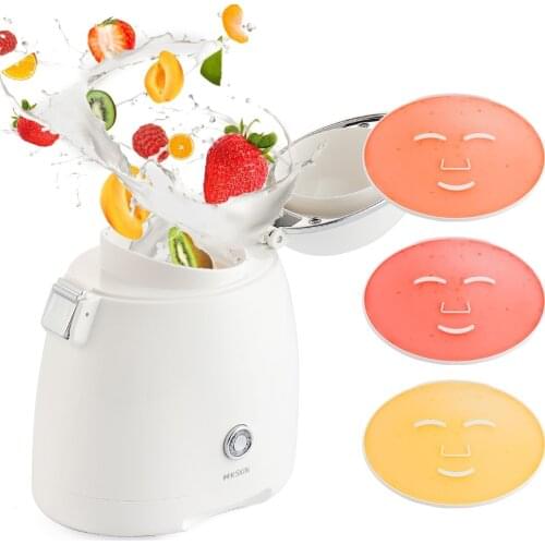 DIY Face Mask Maker Machine Electric Facial Instrument Auto Fruit Natural Vegetable Collagen Self-made Mask Care Beauty Device