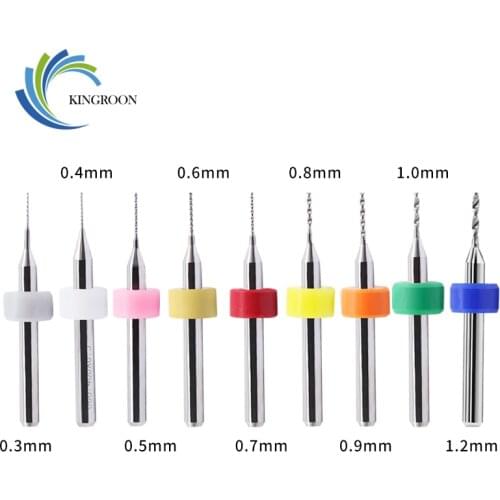 KINGROON 10pcs Nozzle Cleaning Needle Drill 3D Printer Parts 0.2mm 0.3mm 0.4mm 0.5mm 0.6mm 0.7mm E3D V5 V6 MK7 MK8 Nozzle Drill
