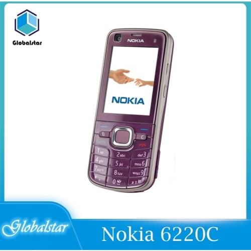 Nokia 6220c refurbished Original Nokia 6220 Classic A-GPS 3G 5MP Camera 6220c mobile phone wholesale Nokia 6220 Free Shipping