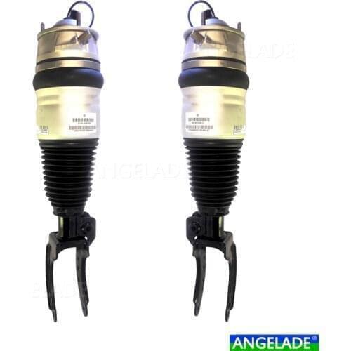 Pair 2 Front Aud Q7 2007-2015 Pneumatic Air Suspension Shocks Air Suspension Strut 7L8616039D 7L8616040D 7P6616039N
