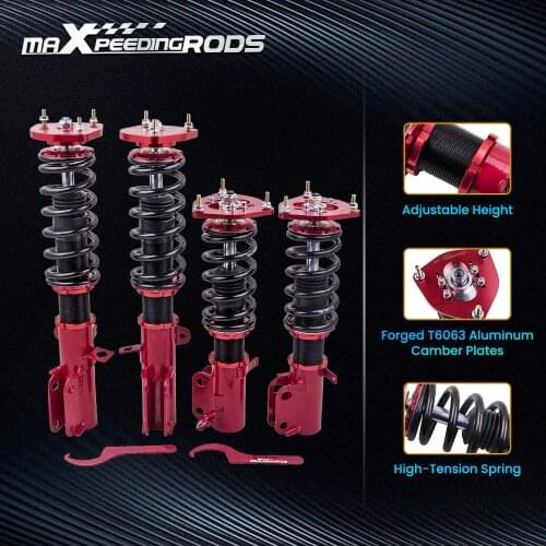 Coilovers Suspension Shock Absorber For Toyota Corolla E90 E100 E110 AE92-AE111 1988-1999 Height Adjustable