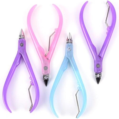 1pc Pro Nail Scissors Stainless Steel Cuticle Cutter Nippers Clipper Useful Tool