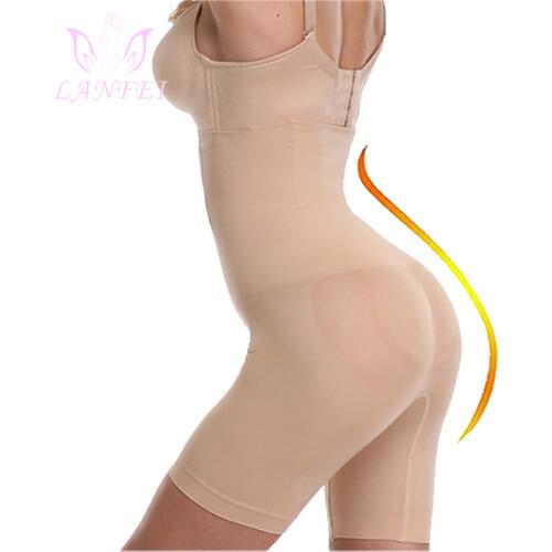 LANFEI Waist Trainer Control Panties for Women Hign Waist Seamless Body Shaper Tummy Control Slimming Pants Breathable Shapewear