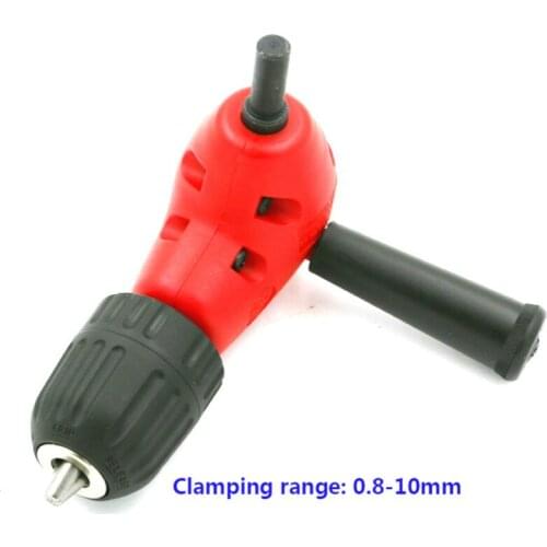 0.8-10mm 90 Degree Angled Drill Chuck Bend Extension right angle drill attachment High Quality Angle Chuck Drill Adapter
