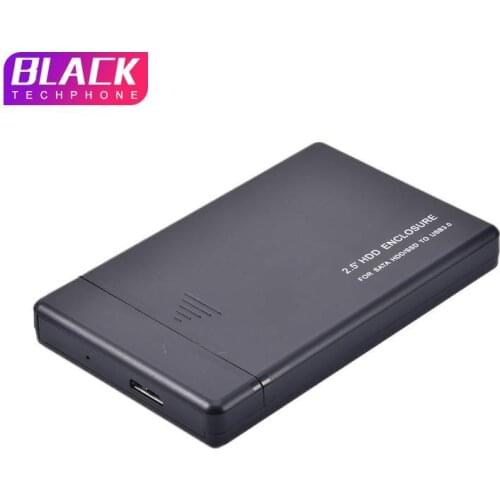 USB3.0 SATA3.0 Hard Disk Drive External HDD Enclosure Case 2.5" HDD Case 6Gbps Support Unlimited Memory HDD/SDD UASP Protocol