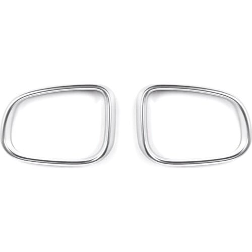 Exterior Side Rearview Mirror Frame Trim for Jaguar XE 15-16 / XF 11-16 and XJ/XJL 2010-2016 Car Accessories