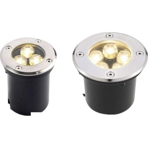 Waterproof led light garden underground 1W 3W 5W 10W IP67 Outdoor Buried Garden Path Spot Recessed Inground Lighting