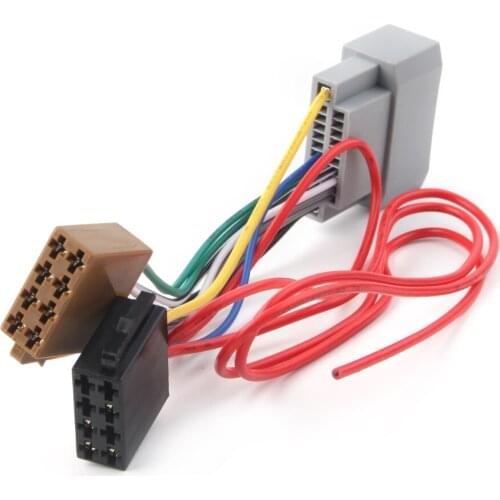 For Jeep Car ISO WIRING HARNESS stereo radio plug lead loom connector adaptor For Jeep Wrangler JK Accessories