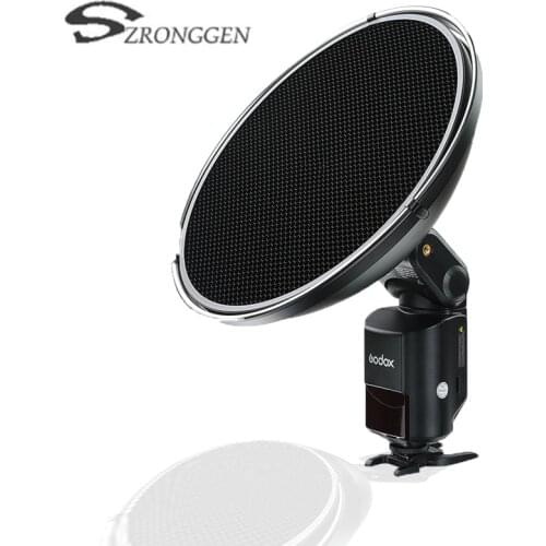 100% Original Godox Beauty Dish with Grid AD-S3 for WITSTRO Speedlite Flash AD-180 AD-360