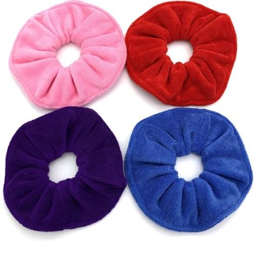 2021 Headdress Scrunchies For Women Large Wide Absorbent Microfiber Hair Drying Towel Hair Band Rubber Band Headband Hair Ropes
