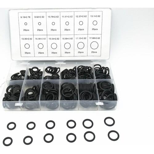 300pcs/lot Nitrile Rubber Seal Large O-ring Oil And High Temperature Resistant Repair Box