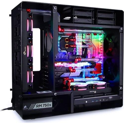 BYKSKI Waterway Edge Acrylic Solution For INWIN 909 Case, Backup DDC Pump, Storage Tank, RGV-INW-909-P