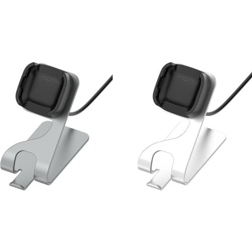 For Fitbit Versa2 Watch Accessories G02 Metal Charging Stand Charger Charging Dock