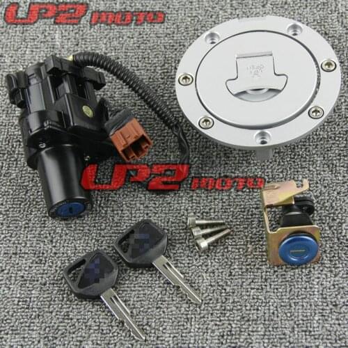 For Honda CBR1000RR CBR1000 2004-2007 Year Full Vehicle Lock motorcycle ignition Switch Lock Key Gas Tank Cap Cover