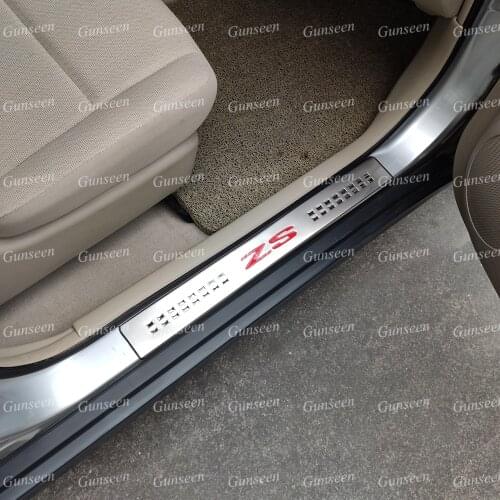 Car Styling Accessories For 2017 2018 Mg Zs Door Sill Scuff Pedal Cover Stainless Steel Protector Guard Trim Sticker Strip 2020