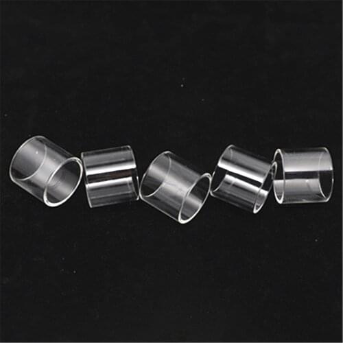 FATUBE 5pcs straight mini glass cups for TFV MINI V2 / TF2019 Tank / Morph 219W kit TF-RDTA G4 Sub Ohm Pyrex Glass TUBE