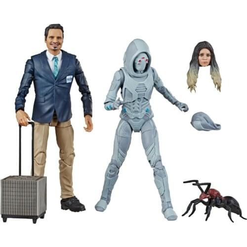 Original Marvel Legends Ant-Man and the Wasp X-Con Luis & Ghost 2 Pack Movie 6" Action Figure Movie Ant Man 2 Toys Doll