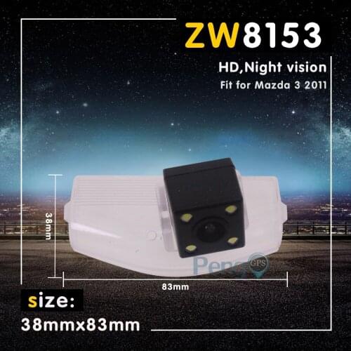 Car Rear View Camera Auto Parking Reverse Backup Camera For Mazda 3 2011