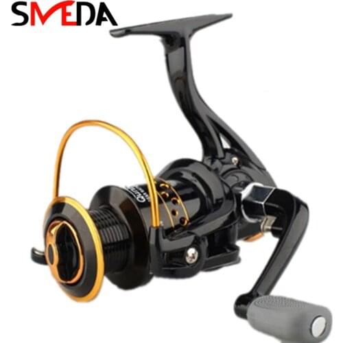 Fishing Reels 12BB 5.1:1 2000-7000 Metal Spinning Carretilha De Pesca Fly Wheel For Fresh/Salt Water Sea Fishing Spinning Reel