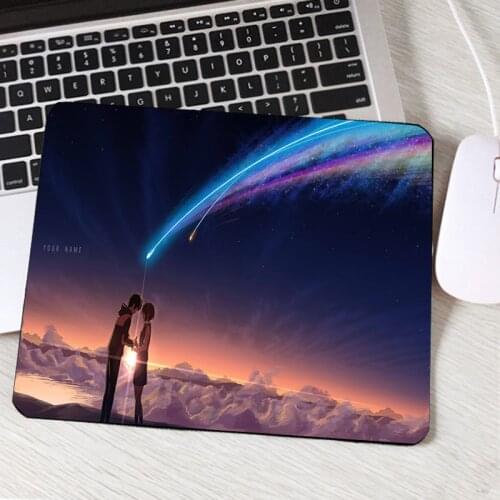 Hot Animation Movie Your Name Kimi No Na Wa Creative Art Printed Mousepad Pc Computer Mouse Pads for Decorate Table