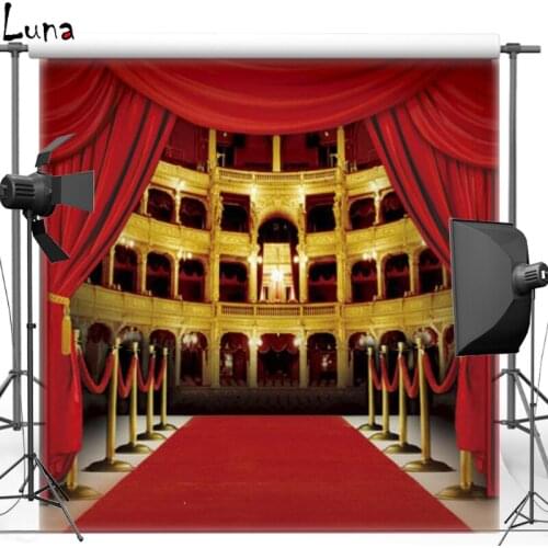 MEHOFOTO Red Carpet Vinyl Photography Background Red Curtain New Fabric Flannel Backdrop For Wedding photo studio Props 4064