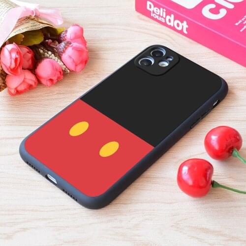 For iPhone It All Started With Three Circles Shorts Print Soft Matt Apple Case