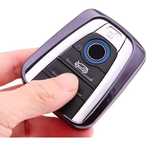 New TPU Car Key Case Cover for BMW i3 i8 Key Case for Car Accessories Key Protection Ring
