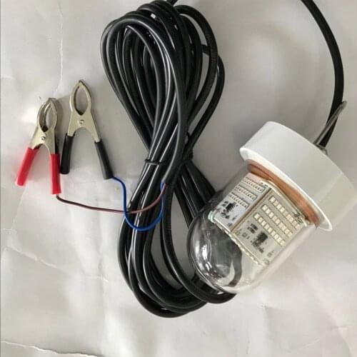DC12V 60W White Green Blue LED Deep Drop Underwater Fishing Light Squid Fishing lighting