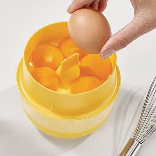 Egg Separator Egg White And Yolk Separator Kitchen Accessories Cooking Gadget Sets Kitchen Utensils Baking Sets Device Cake Tool