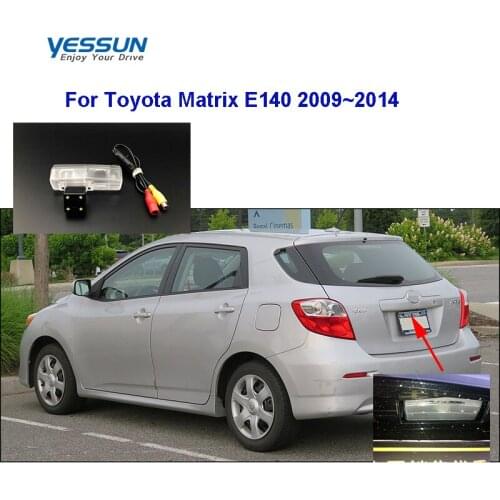 Yessun Car Rear View Camera For Toyota Matrix E140 2009~2014 HD Night Vision backup camera/license plate camera/camera shell kit