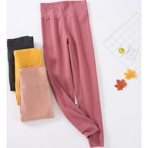 Pijama Mujer New 2021 Autumn Winter Sleep Pants Lounge Wear Thicken Velvet Nightwear Bottoming Home Pajama Female Long Trousers