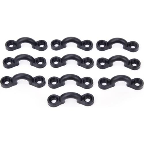 10pcs kayaking small C-type buckle without screw kayaking deck ring replacement parts