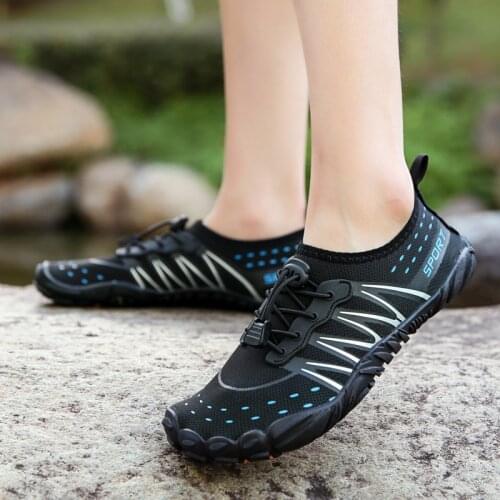 2021 Unisex Nonslip Aqua Shoes Men Barefoot Outdoor Beach Sandals Quick Dry Woman Swimming Water Shoes Upstream River Sneakers